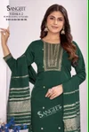 Vedika Vol 2 By Sangeet Roman Silk Kurti With Bottom Dupatta
